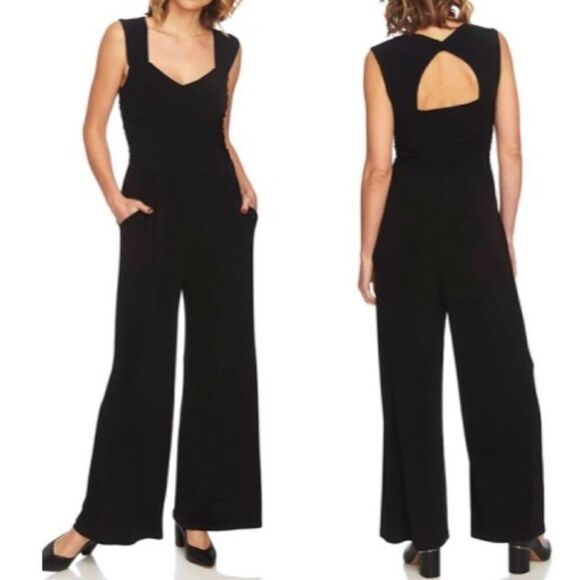 1.State Heritage Bloom Wide leg Jumpsuit NWT Size Small - Picture 1 of 6